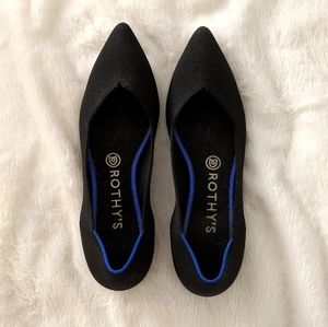 Rothys The Point Black Flats
